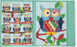 Scratch Europe Colours & Shapes Owl Magnetic - Laadlee