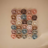 Frigg Fairytale Latex Baby Pacifier 6M-18M, 2Pack, Stone Blue/Willow Grey -Size 2 - Laadlee