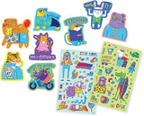 OOLY Scented Scratch Stickers - Dressed To Impress - Laadlee
