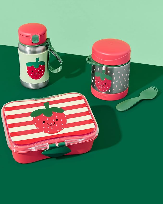 Skip Hop Spark Style Lunch Kit - Strawberry - Laadlee