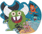 Scratch Europe Contour Puzzle - Monster - Laadlee