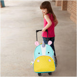 Skip Hop Zoo Kids Rolling Luggage - Unicorn - Laadlee