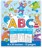 OOLY Toddler Color-In' Book - ABC Amazing Animals - Laadlee