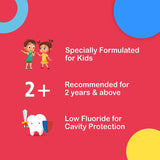 DentoShine Kids Gel Toothpaste 80g - Bubble Gum - Laadlee