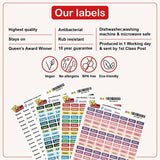 My Nametags Ministickers - Cupcake Set (Pack of 175) - Laadlee