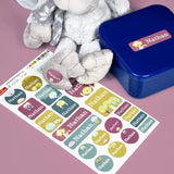 My Nametags Maxistickers - Zombie (Pack of 21) - Laadlee