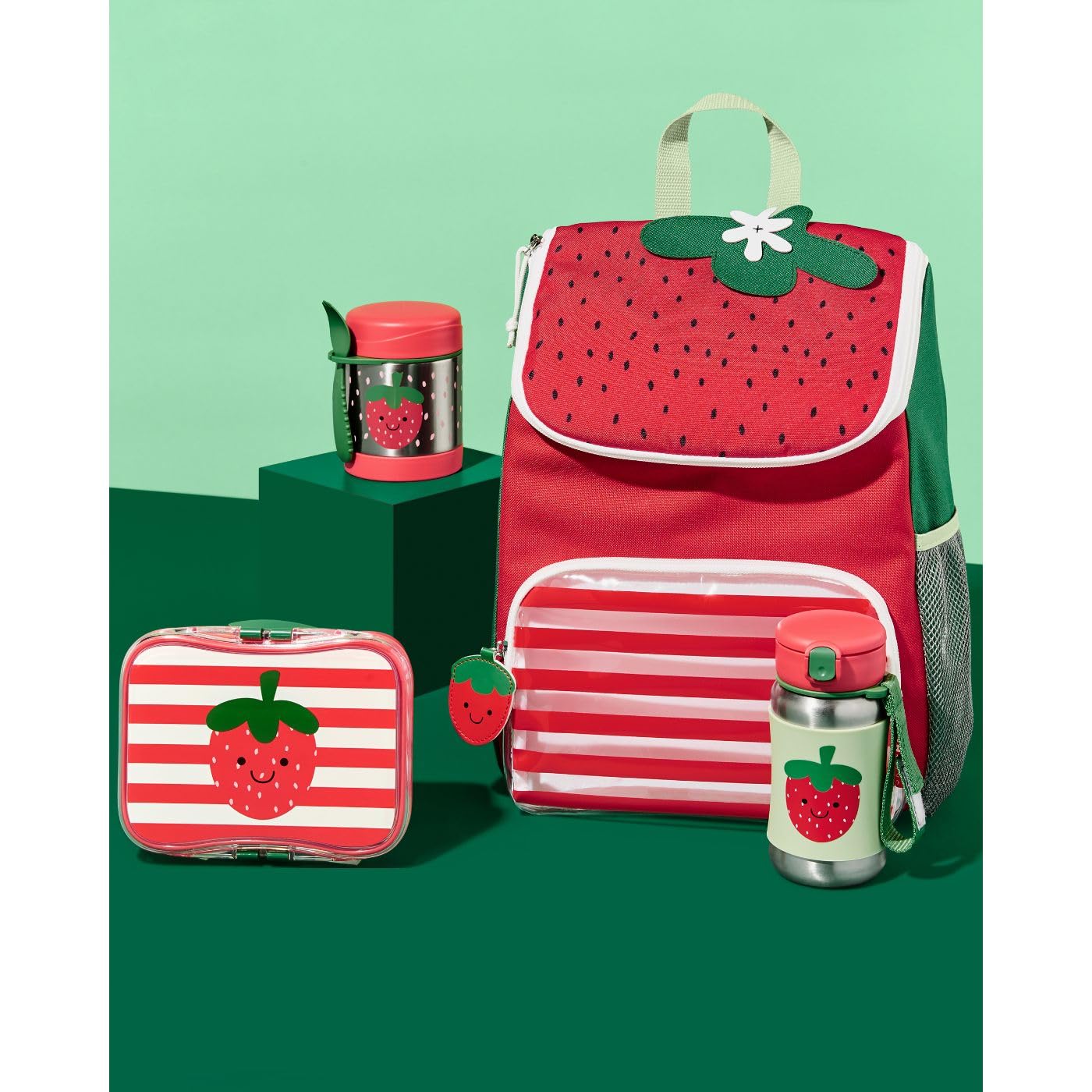 Skip Hop Spark Style Big Backpack - Strawberry - Laadlee