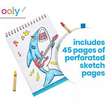 OOLY Sketch & Show Standing Sketchbook - Awesome Doodles - Laadlee