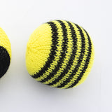 Yellow Doodle Sensory Soft Balls - Shiny Star - Laadlee