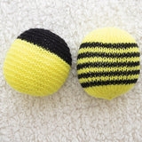 Yellow Doodle Sensory Soft Balls - Shiny Star - Laadlee
