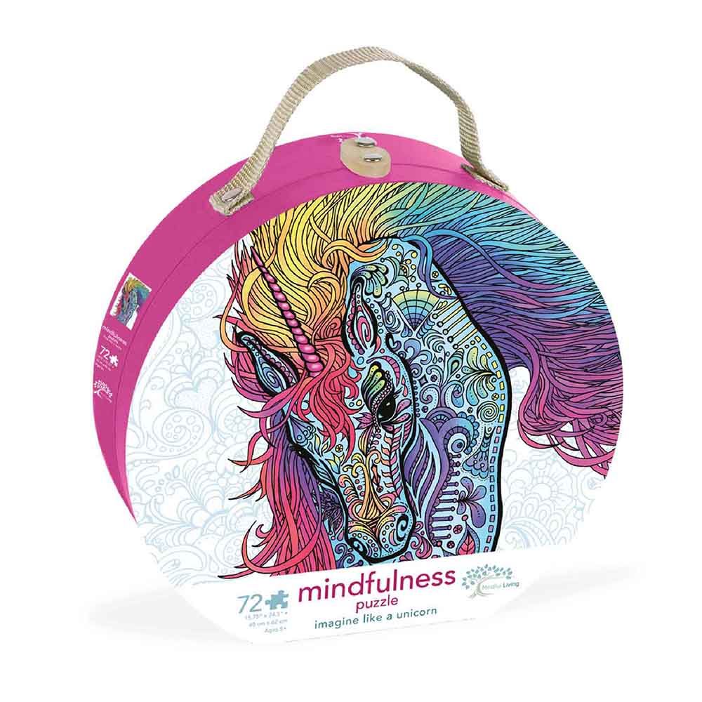 Ambassador - Mindful Living Kids 72. Pc Puzzle – Brave As A Unicorn - Laadlee