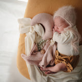 Mushie Crib Sheet Small Fall Yellow - Laadlee