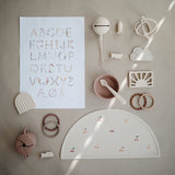 Mushie Silicone Mat Cherries - Laadlee