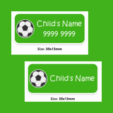My Nametags Iron-ons - Football (Pack of 56) - Laadlee