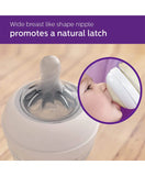 Philips Avent Natural Baby Feeding Bottle 260ml Pink - Laadlee