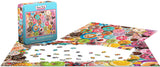 EuroGraphics Donut Party 1000 Piece Puzzle In A Collectible Tin - Laadlee