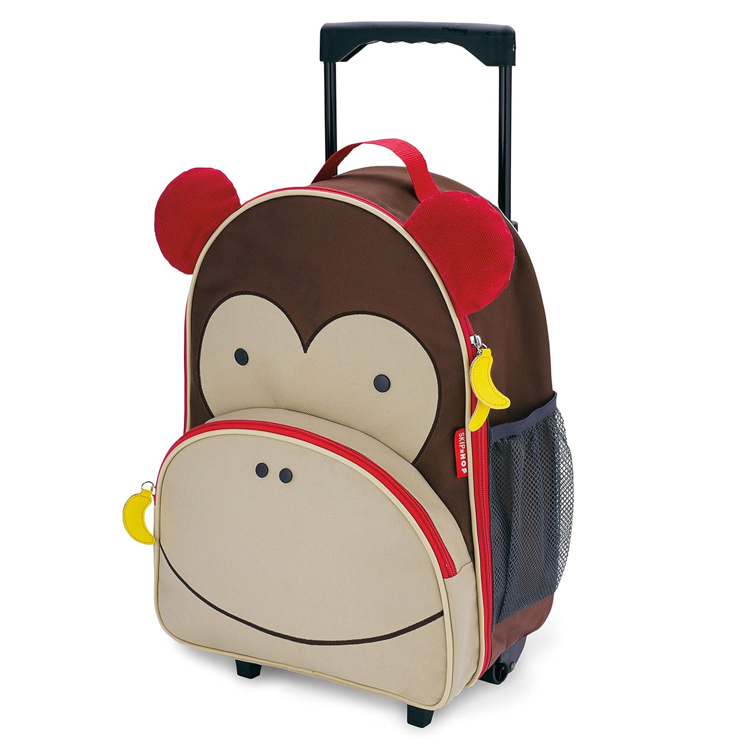 Skip Hop Zoo Kids Rolling Luggage - Monkey - Laadlee