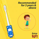 DentoShine Zippy Sticky Extra Soft Toothbrush - Pack of 4 - Laadlee