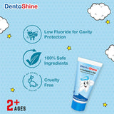 DentoShine Kids Gel Toothpaste 80g - Bubble Gum - Laadlee