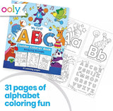 OOLY Toddler Color-In' Book - ABC Amazing Animals - Laadlee