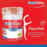 DentoShine Floss Picks - 50 pcs - Laadlee