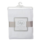 Lulujo Cellular Blanket - White - Laadlee