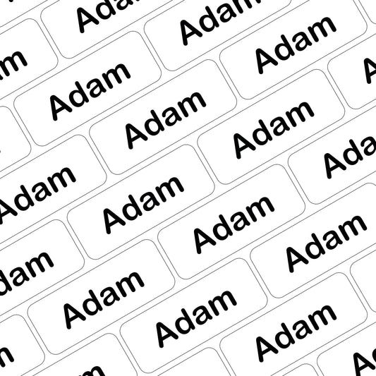 My Nametags Ministickers - Plain (Pack of 175) - Laadlee