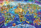 EuroGraphics Crazy World 2000 Pieces Puzzle - Laadlee