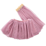 ByAstrup Tulle Skirt with Veil - Plum - Laadlee