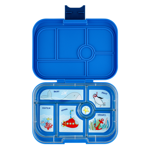 Yumbox  Original 6 Compartment Lunch Box - Surf Blue - Laadlee
