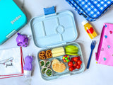 Yumbox Original 6 Compatment Paris Lunch Box - Hazy Gray - Laadlee