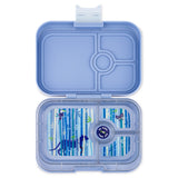 Yumbox Panino 4 Compartment Panther Lunch Box - Hazy Blue - Laadlee