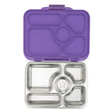 Yumbox Presto 5 Compartment Stainless Steel Lunch Box - Remy Lavender - Laadlee