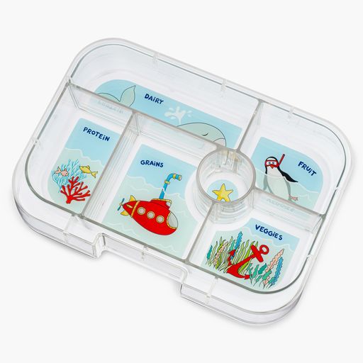 Yumbox Original 6 Compartments Extra Tray - Subamrine for Lunch Box - Laadlee