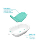 Frida Baby - 4-in-1 Baby Grow-With-Me Bath Tub With Backrest - Laadlee