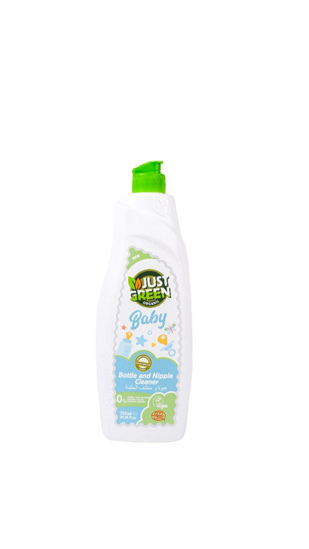 Just Green Organic - Baby Bottle and Nipple Cleanser - 750ml - Laadlee
