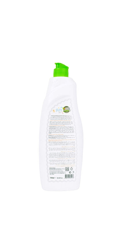 Just Green Organic - Baby Bottle and Nipple Cleanser - 750ml - Laadlee
