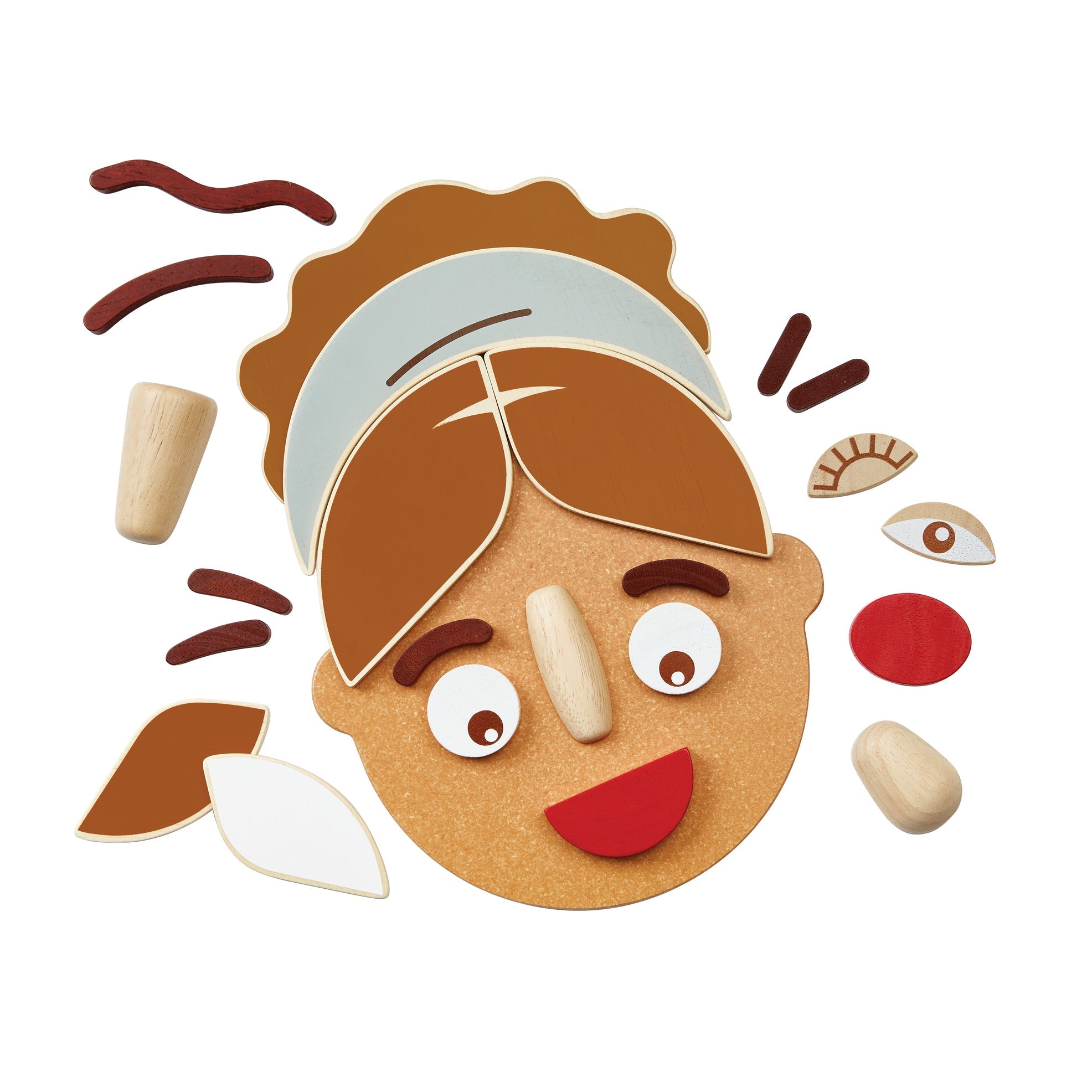 PlanToys Build A Face - Laadlee