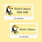 My Nametags Iron-ons - Bird (Pack of 56) - Laadlee