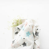 Yellow Doodle Organic Luxury Swaddle - Twinkly Stars - Laadlee