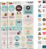 My Nametags Maxistickers - Sweets (Pack of 21) - Laadlee