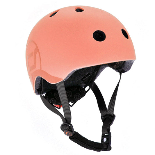 Scoot & Ride Kid Helmet S-M - Peach - Laadlee