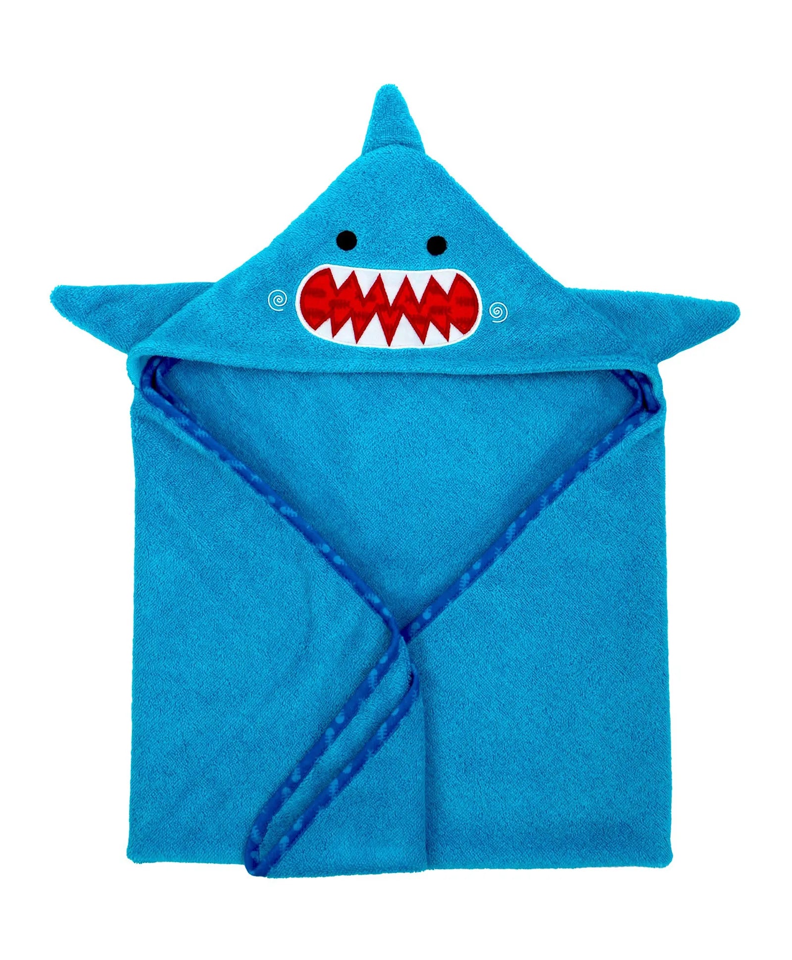 Zoocchini Hooded Towel - Sherman the Shark - Laadlee