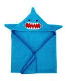Zoocchini Hooded Towel - Sherman the Shark - Laadlee