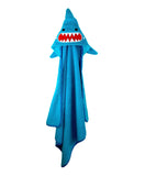 Zoocchini Hooded Towel - Sherman the Shark - Laadlee