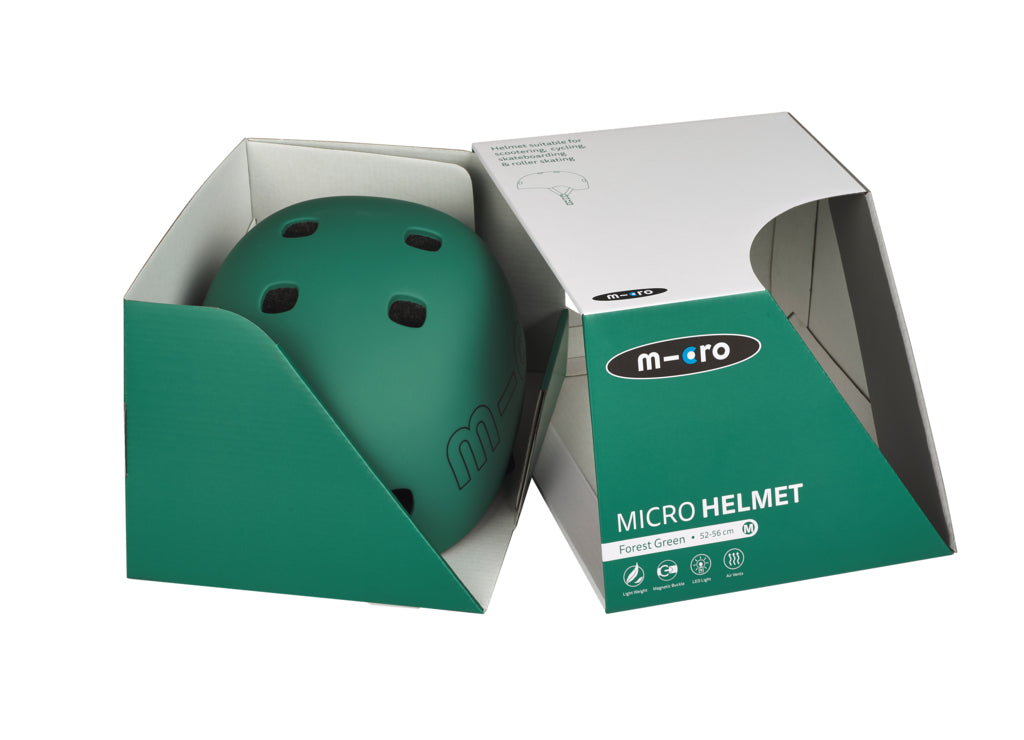 Micro Helmet - Forest Green - Laadlee