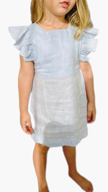 Sunday's Child The Arabella Dress - Sky Blue - Laadlee