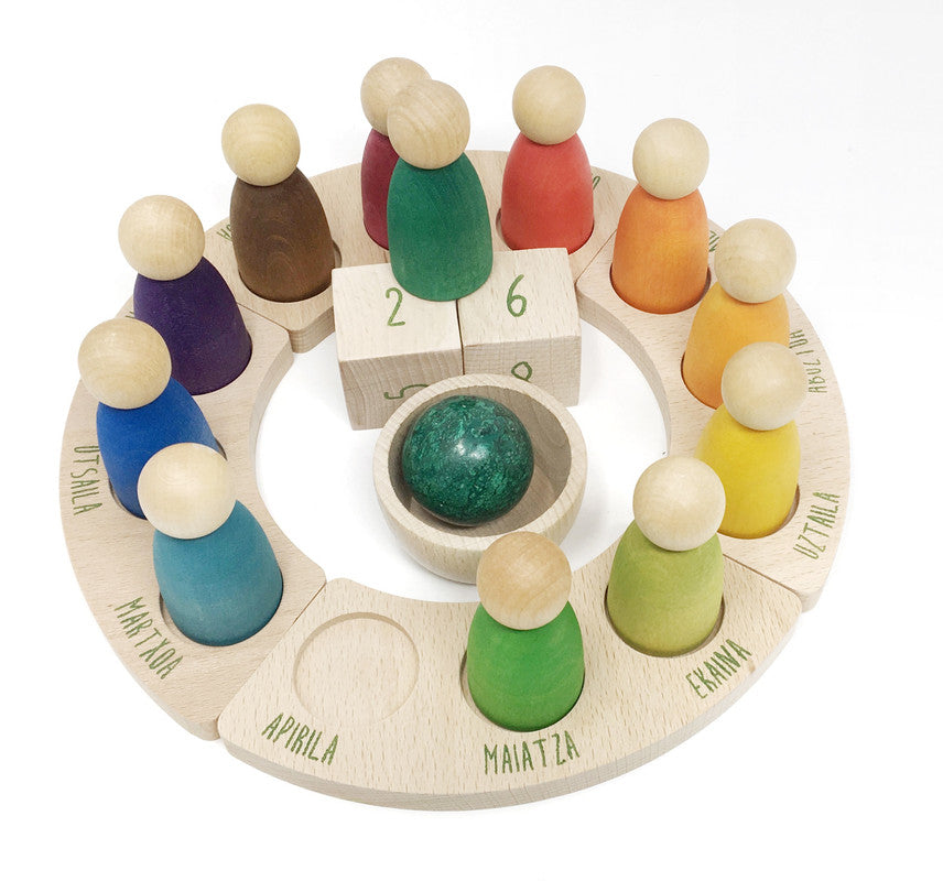 Grapat Perpetual Calendar - 15 Languages - Laadlee