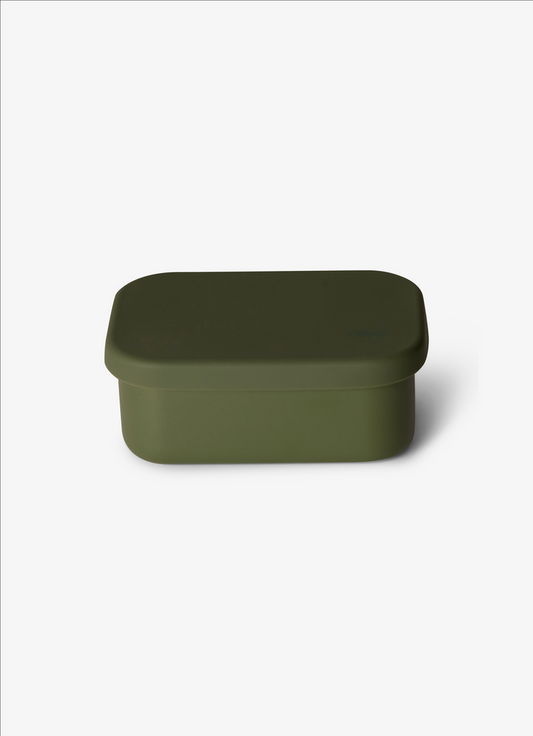 Citron Mini Stainless Steel Snackbox - Green - Laadlee