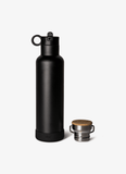 Citron Stainless Steel Water Bottle 750ml - Black - Laadlee